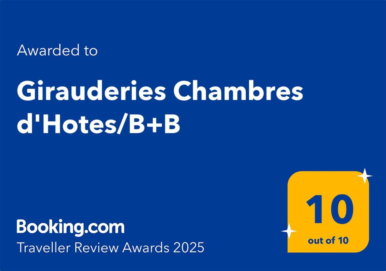 Girauderies Chambres D'Hotes/B+B Floirac  Zewnętrze zdjęcie